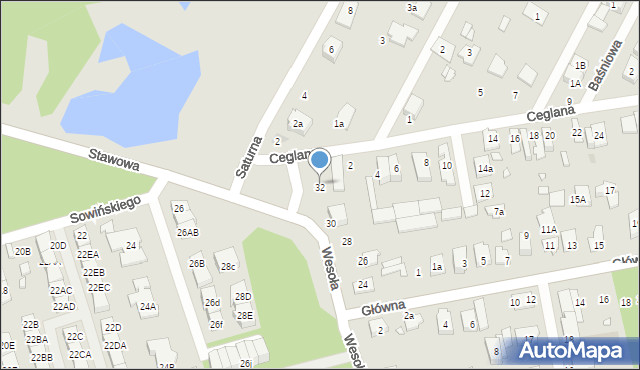 Marki, Wesoła, 32, mapa Marki