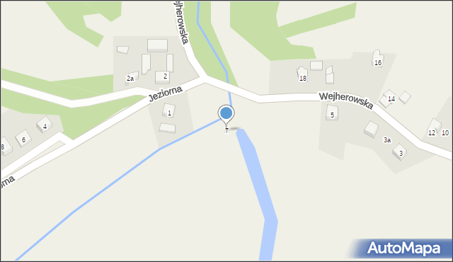 Mirachowo, Wejherowska, 7, mapa Mirachowo