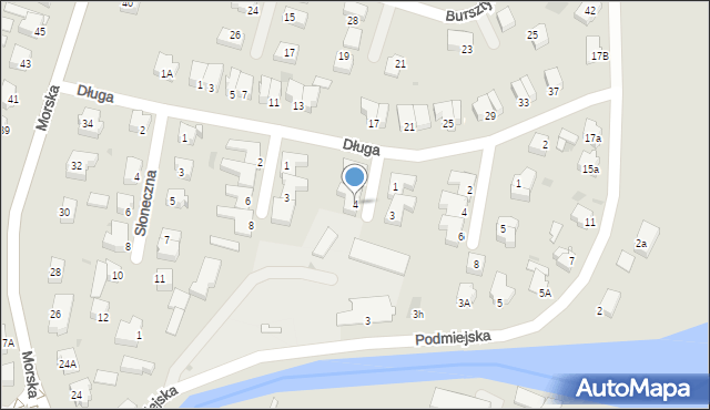 Nowy Dwór Gdański, Wesoła, 4, mapa Nowy Dwór Gdański