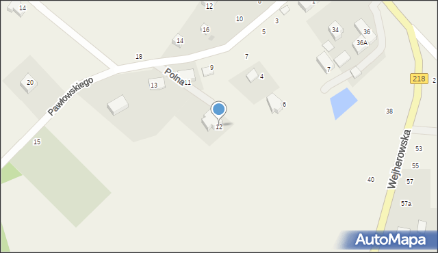 Nowy Dwór Wejherowski, Wejherowska, 12, mapa Nowy Dwór Wejherowski