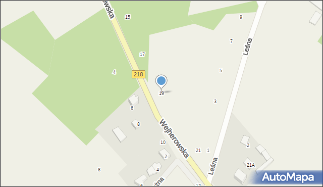 Nowy Dwór Wejherowski, Wejherowska, 19, mapa Nowy Dwór Wejherowski