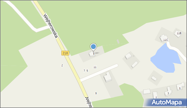 Nowy Dwór Wejherowski, Wejherowska, 3, mapa Nowy Dwór Wejherowski
