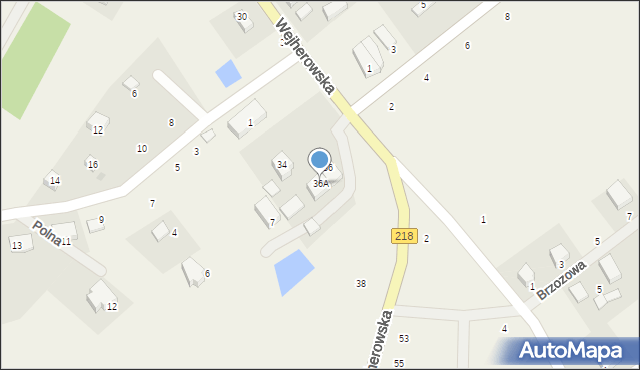 Nowy Dwór Wejherowski, Wejherowska, 36A, mapa Nowy Dwór Wejherowski