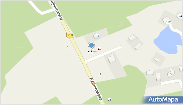Nowy Dwór Wejherowski, Wejherowska, 5, mapa Nowy Dwór Wejherowski