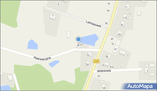 Nowy Dwór Wejherowski, Wejherowska, 60, mapa Nowy Dwór Wejherowski