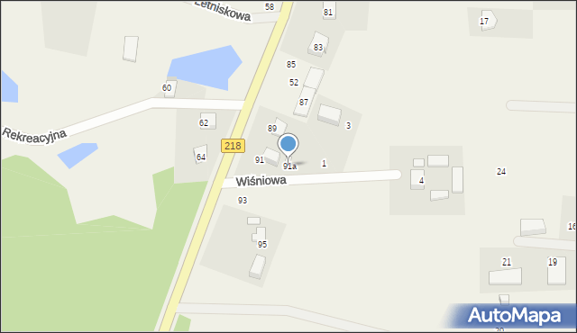 Nowy Dwór Wejherowski, Wejherowska, 91a, mapa Nowy Dwór Wejherowski
