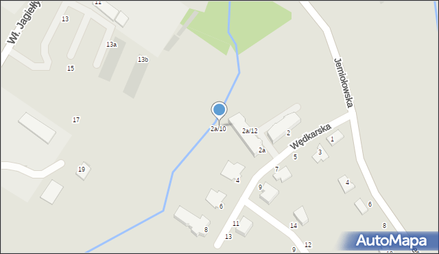 Olsztynek, Wędkarska, 2a/10, mapa Olsztynek