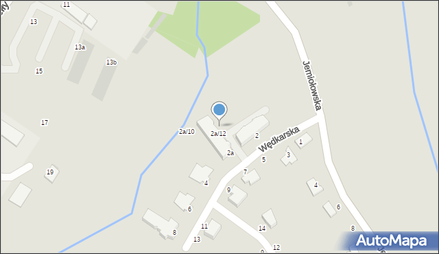 Olsztynek, Wędkarska, 2a/8, mapa Olsztynek