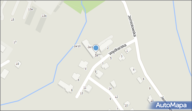 Olsztynek, Wędkarska, 2a, mapa Olsztynek