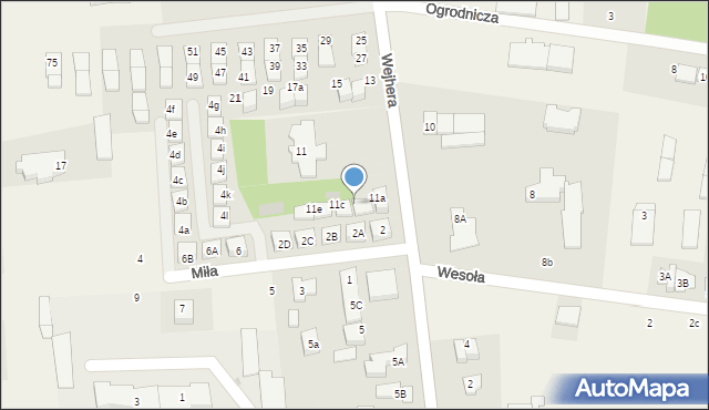 Orle, Wejhera, 11b, mapa Orle