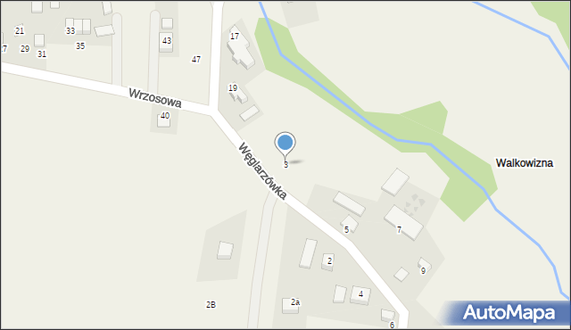 Piotrowice, Węglarzówka, 3, mapa Piotrowice