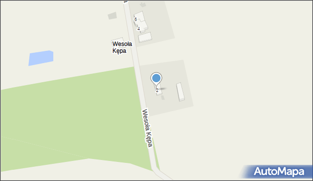 Przezmark, Wesoła Kępa, 2, mapa Przezmark