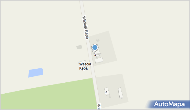 Przezmark, Wesoła Kępa, 4, mapa Przezmark