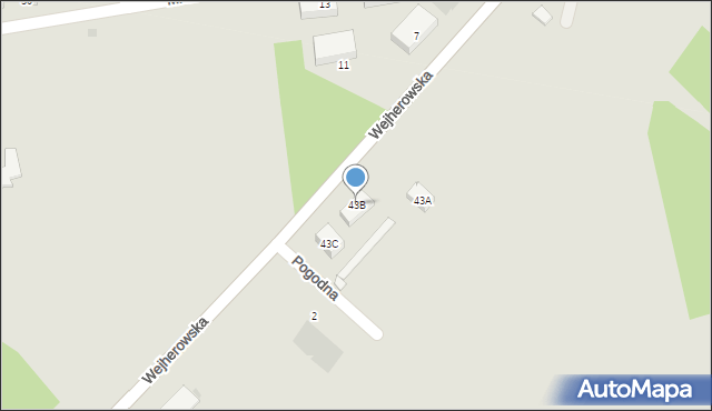 Puck, Wejherowska, 43B, mapa Puck
