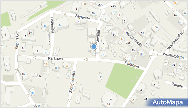 Rewal, Wesoła, 7, mapa Rewal