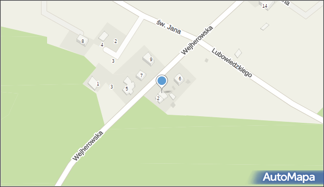 Robakowo, Wejherowska, 4, mapa Robakowo