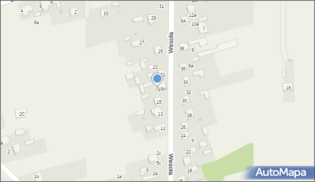 Rudniki, Wesoła, 5e, mapa Rudniki