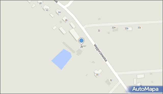 Sianów, Węgorzewska, 28, mapa Sianów