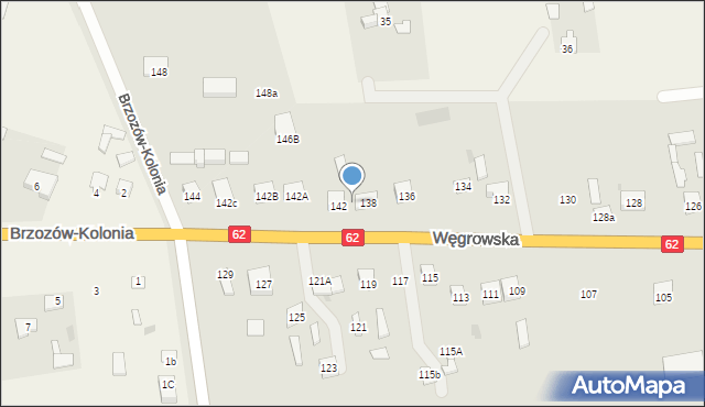 Sokołów Podlaski, Węgrowska, 140, mapa Sokołów Podlaski