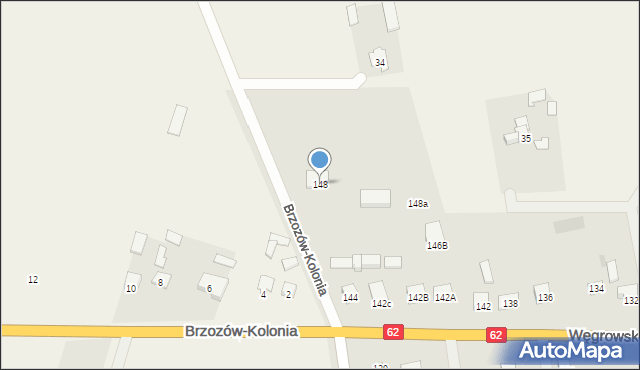 Sokołów Podlaski, Węgrowska, 148, mapa Sokołów Podlaski