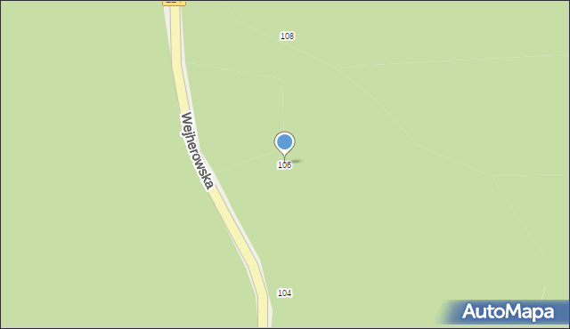 Sopieszyno, Wejherowska, 106, mapa Sopieszyno