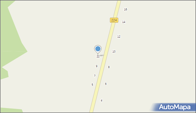 Sopieszyno, Wejherowska, 11, mapa Sopieszyno