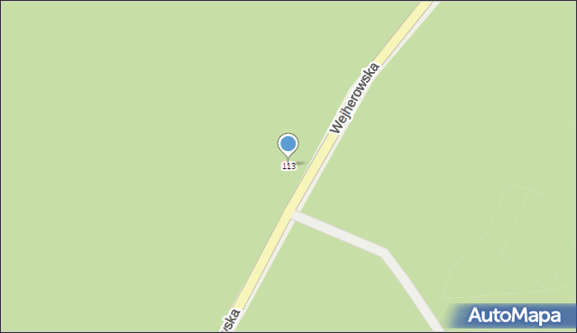 Sopieszyno, Wejherowska, 113, mapa Sopieszyno
