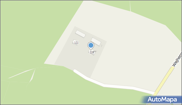 Sopieszyno, Wejherowska, 119a, mapa Sopieszyno