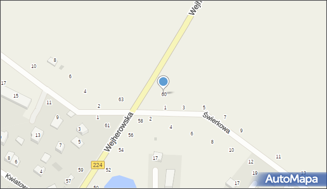 Sopieszyno, Wejherowska, 60, mapa Sopieszyno