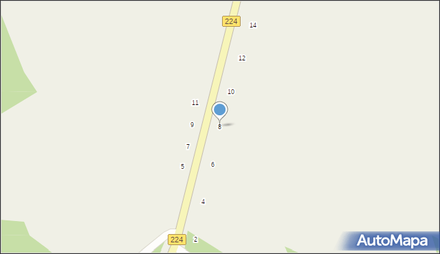 Sopieszyno, Wejherowska, 8, mapa Sopieszyno
