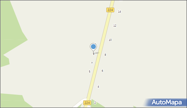Sopieszyno, Wejherowska, 9, mapa Sopieszyno