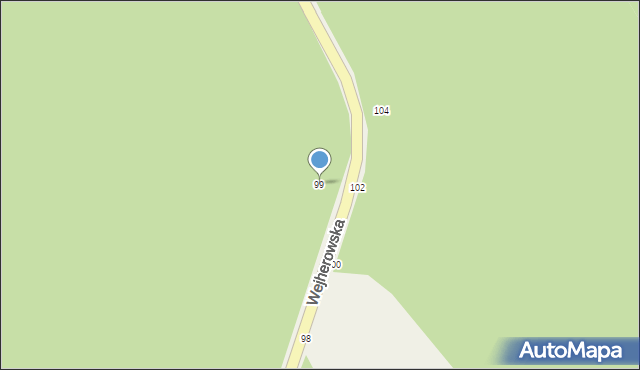 Sopieszyno, Wejherowska, 99, mapa Sopieszyno