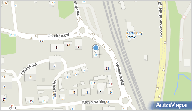 Sopot, Wejherowska, 15, mapa Sopotu