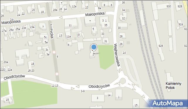 Sopot, Wejherowska, 27, mapa Sopotu