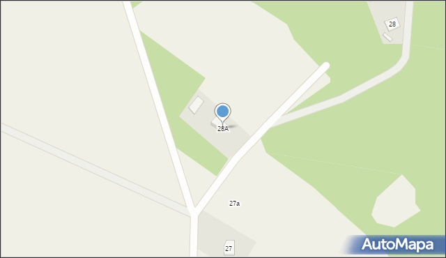 Starawieś, Węgrowska, 28A, mapa Starawieś