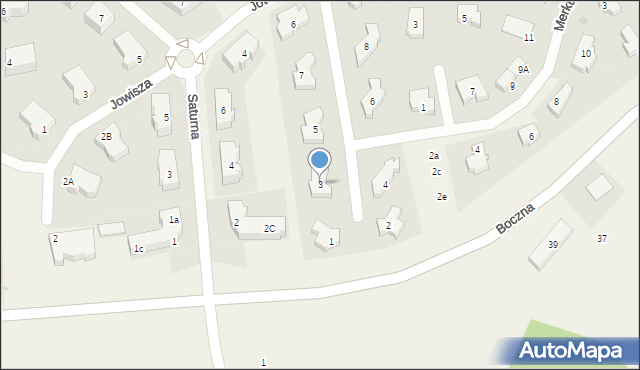 Straszyn, Wenus, 3, mapa Straszyn