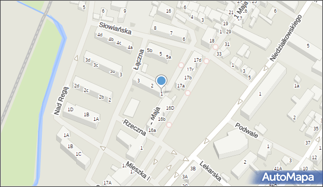 Świdwin, Wenedów, 1, mapa Świdwin