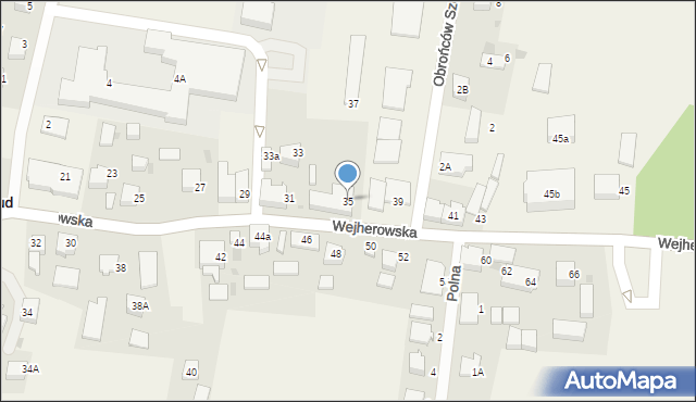 Szemud, Wejherowska, 35, mapa Szemud