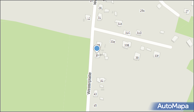 Tarnowskie Góry, Westerplatte, 37, mapa Tarnowskie Góry