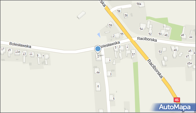 Tworków, Weltzla Augustyna, ks. dr., 2, mapa Tworków