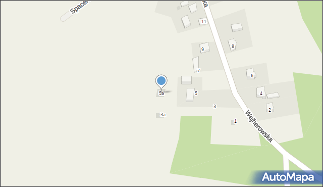 Tyłowo, Wejherowska, 5a, mapa Tyłowo