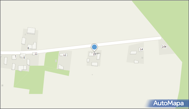 Węchadłów, Węchadłów, 13, mapa Węchadłów