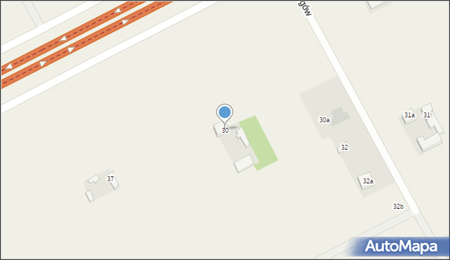 Wędrogów, Wędrogów, 30, mapa Wędrogów