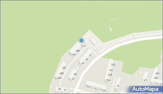 Wędrzyn, Wędrzyn, 49C, mapa Wędrzyn