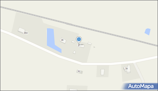 Węgajty, Węgajty, 37, mapa Węgajty
