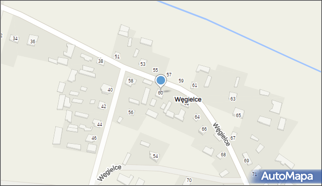 Węgielce, Węgielce, 60, mapa Węgielce