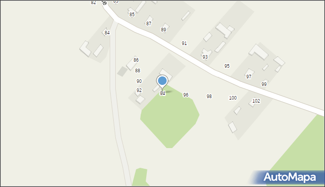 Węgielce, Węgielce, 94, mapa Węgielce