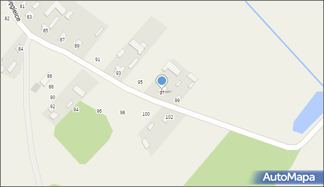 Węgielce, Węgielce, 97, mapa Węgielce