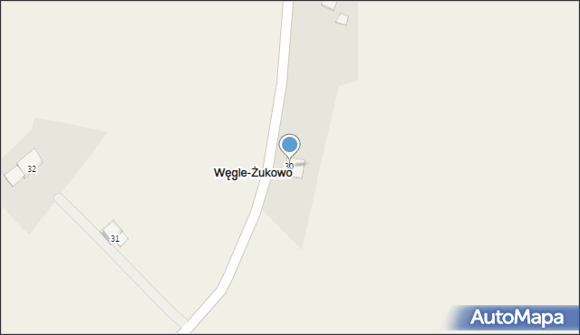 Węgle-Żukowo, Węgle-Żukowo, 30, mapa Węgle-Żukowo
