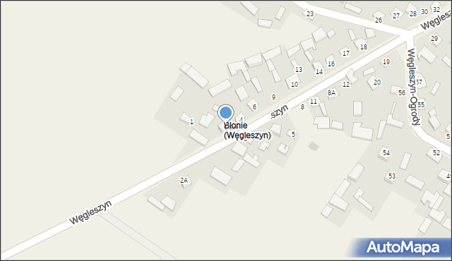 Węgleszyn, Węgleszyn, 2, mapa Węgleszyn